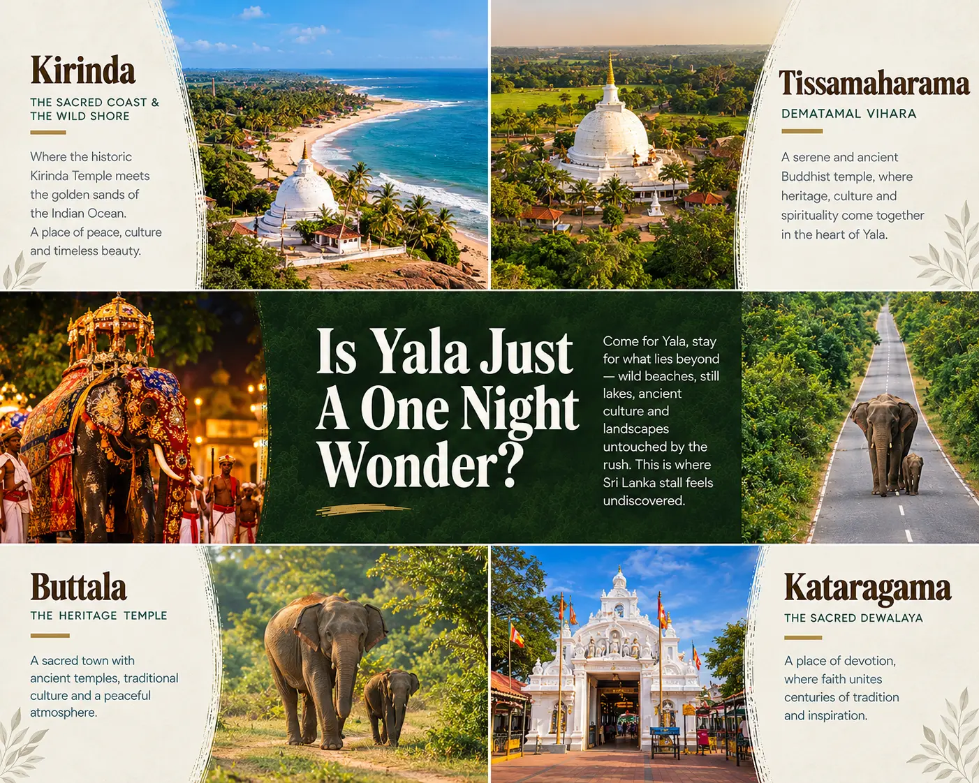 Popular tourist attractions and places to visit in Southern Sri Lanka